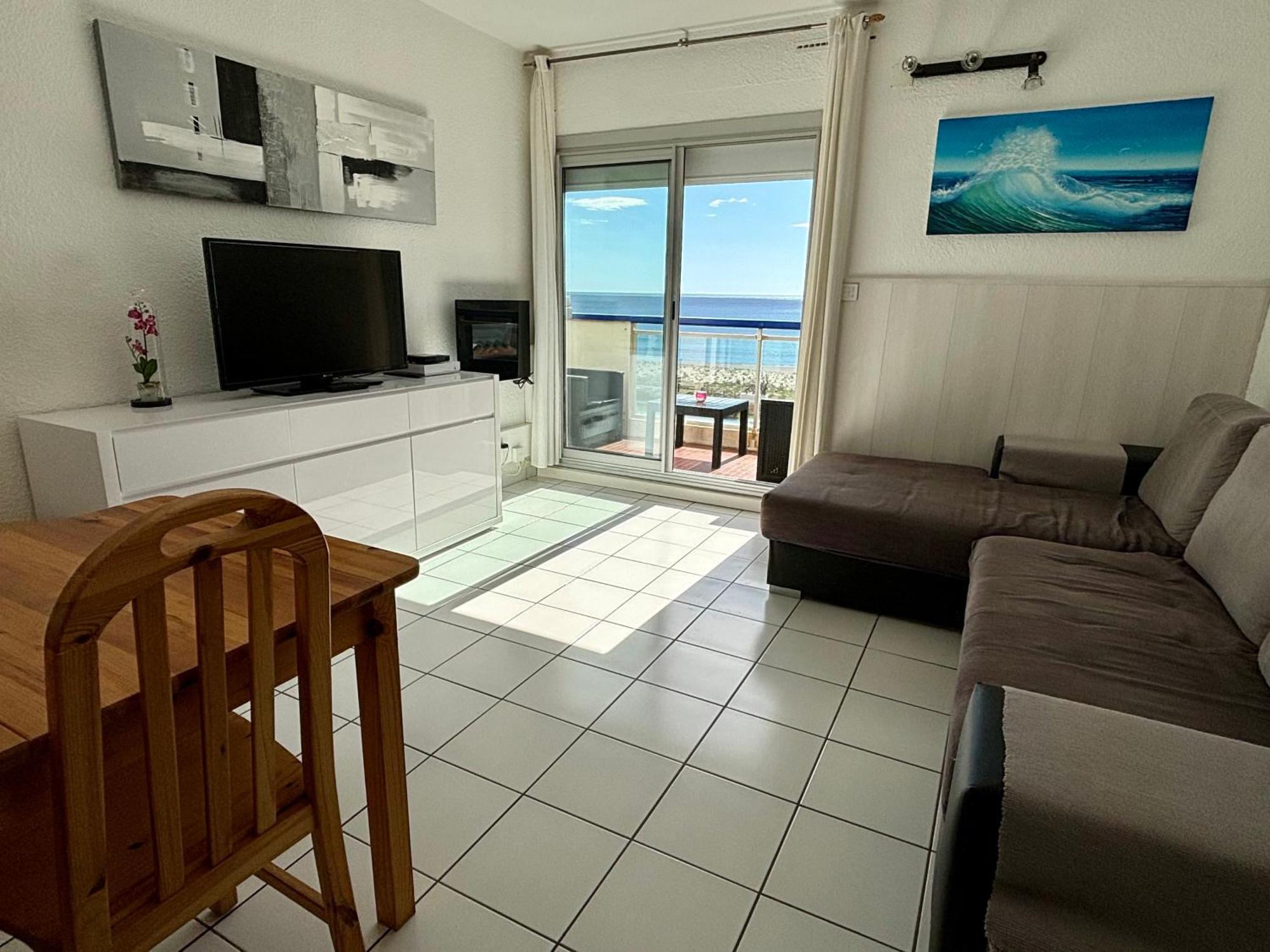 *Au Lydia* Appartement Vue Sur Mer, Avec Piscine. Le Barcarès Exterior foto